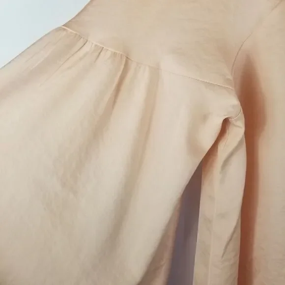 HINGE "DESIGNED IN SEATTLE" LIGHT PINK BELL SLEEVE - Picture 11 of 15